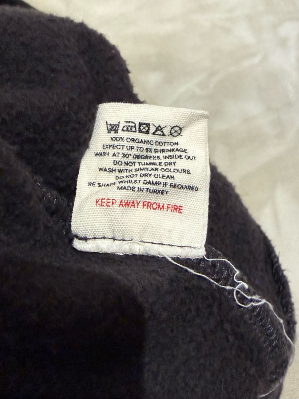 Beyond Nine Noa Fleeceback Jersey Jumper in Slate - Picture 5 of 10
